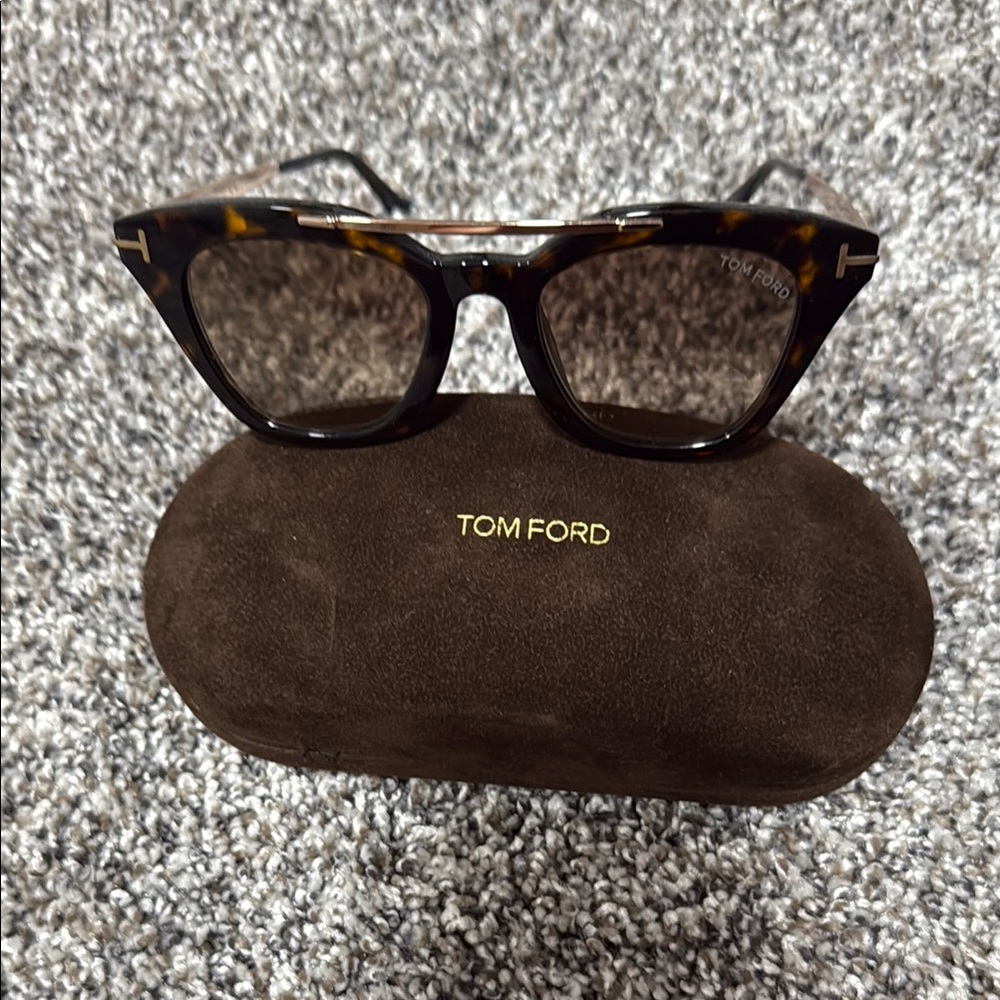Tom Ford Brown Tortoise Sunglasses